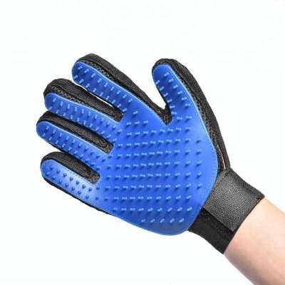 Custom logo Hair Remover Pet Grooming Glove Pet cleaning Pet Brush glove